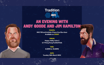 An evening with Andy Goode and Jim Hamilton