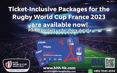 Secure your tickets for the Rugby World Cup in France!