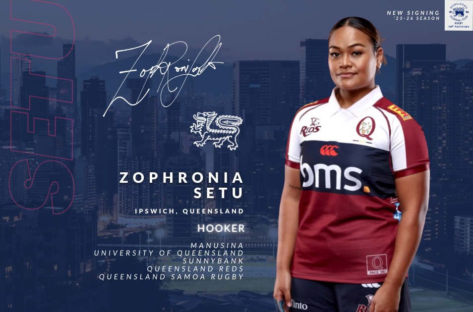 Queensland Reds hooker Roni Setu brings front-row firepower to HKFC Natixis Ice Squad
